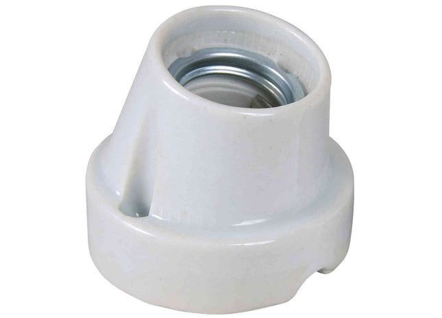 Trixie Set Porzellanfassung Pro Socket, gewinkelt, max. 160W