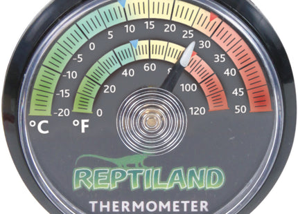Trixie Thermometer – analoges Terrariumthermometer, weiss