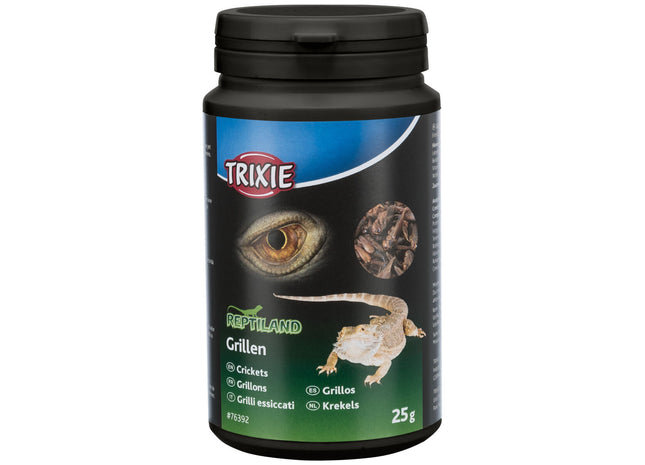 Trixie - Getrocknete Grillen, 25g, natur