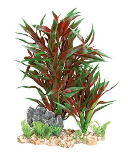 Trixie Kunststoffpflanze - Aquariumdeko 28 cm