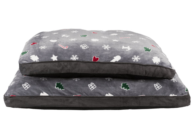 Trixie Xmas Kissen Yuki - Grau, 70×55 cm