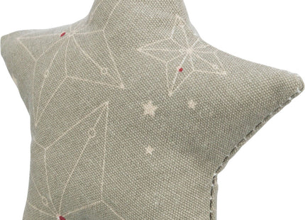 Trixie Xmas Kissen Stern - Katzenspielkissen beige natur