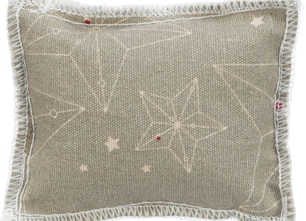 Trixie Xmas Kissen - Baumwolle und Baldrian beige