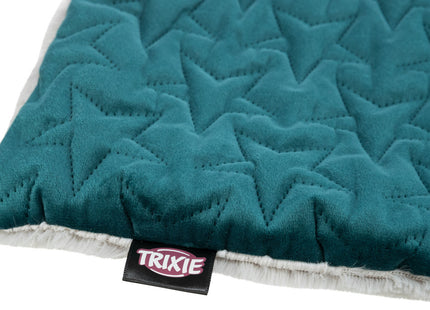 Trixie Decke Estelle – Hundedecke grün/grau 100×70cm