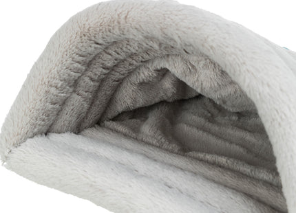 Trixie Kuschelsack Estelle – grün/grau, 34×20×45 cm