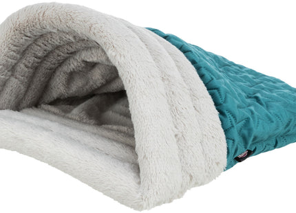 Trixie Kuschelsack Estelle – grün/grau, 34×20×45 cm