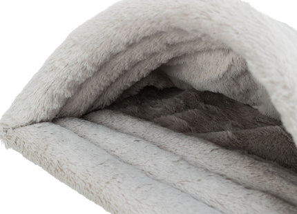 Trixie Kuschelsack Estelle – beere/grau kuschelig