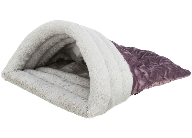 Trixie Kuschelsack Estelle – beere/grau kuschelig