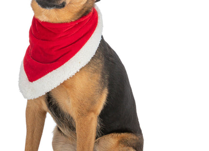 Trixie Xmas Halstuch – Samt rot, 75 cm
