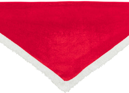 Trixie Xmas Halstuch – Samt rot, 75 cm