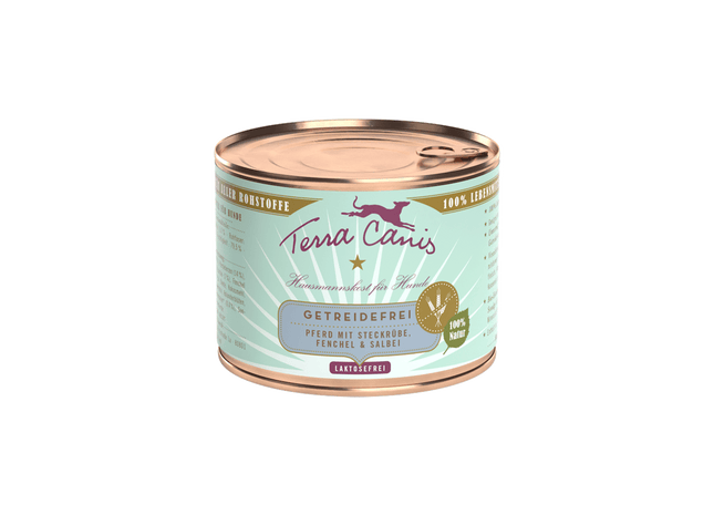 Terra Canis - Getreidefrei Pferd 200g Dose
