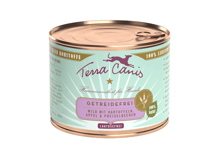 Terra Canis Wild mit Kartoffeln Nassfutter 200g