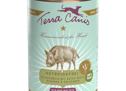 Terra Canis Wildschwein - Nassfutter 400g Packung