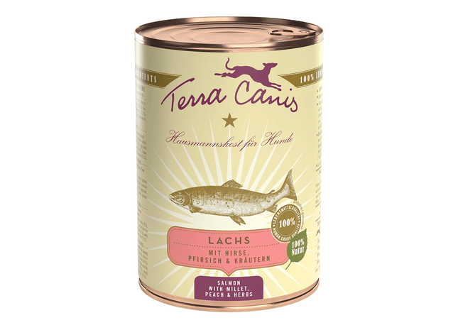 Terra Canis Classic Lachs – Nassfutter 400g