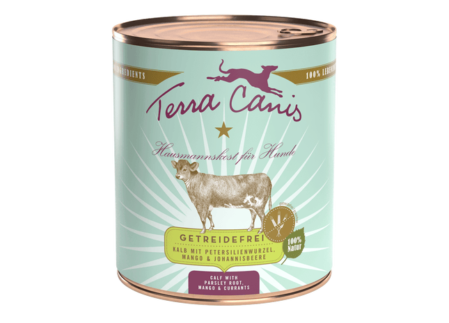 Terra Canis Nassfutter Kalb getreidefrei 800g
