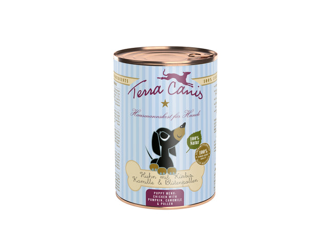 Terra Canis Welpen Huhn Kürbis Kamille 400g
