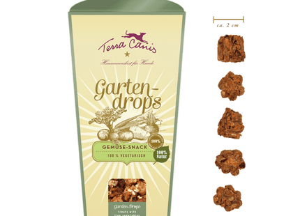 Terra Canis Gartendrops - Gemüse-Snack 250g