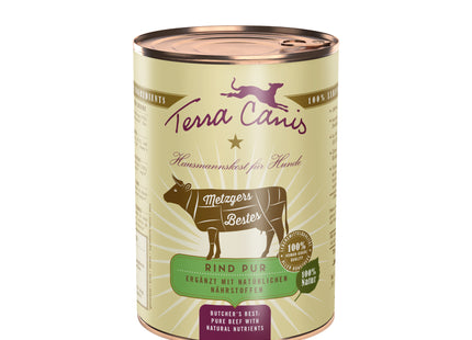 Terra Canis Metzgers Bestes - 400g Rindfleischdose