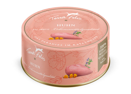 Terra Felis Katze getreidefrei Huhn 80g