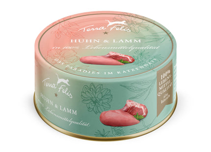 Terra Felis Katze getreidefrei Huhn+Lamm 80g