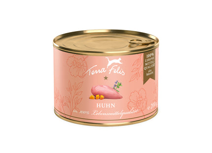 Terra Felis Katze getreidefrei Huhn 80g