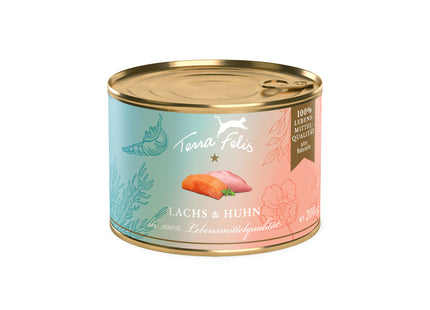 Terra Felis Katze getreidefrei Lachs + Huhn 80g
