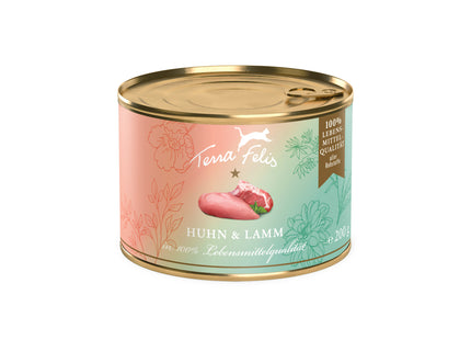 Terra Felis Katze getreidefrei Huhn+Lamm 80g