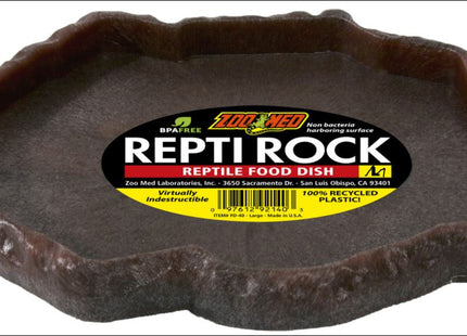 ZooMed Repti Rock Futterschale M, Steinoptik
