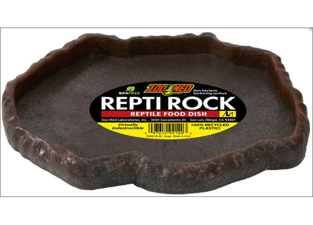 ZooMed Repti Rock Futterschale M, Steinoptik