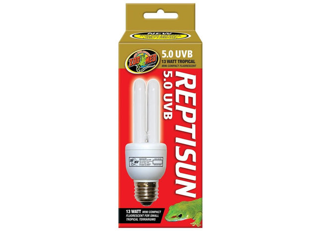 ZooMed ReptiSun 5.0 Mini - UVB-Lampe, 13W, kompakt