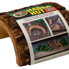 ZooMed Habba Hut - Baumrinde Tunnel, naturfarben