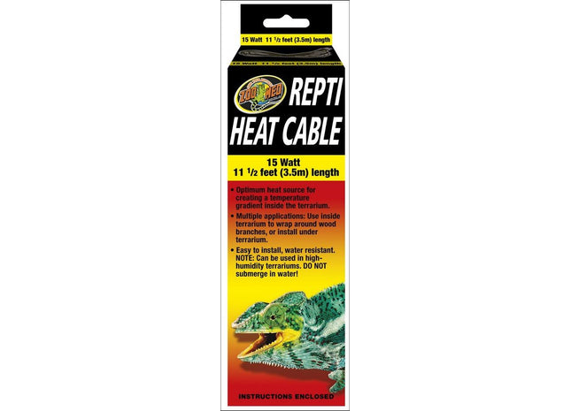 ZooMed Repti Heat Cable – flexibles 15W Heizkabel
