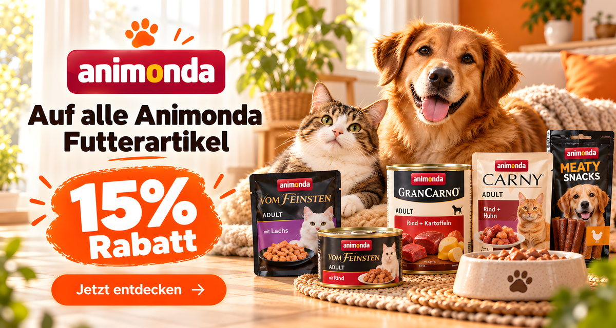 Animonda Aktion bei Purrfect Pets – Katzenfutter und Hundefutter von Animonda reduziert