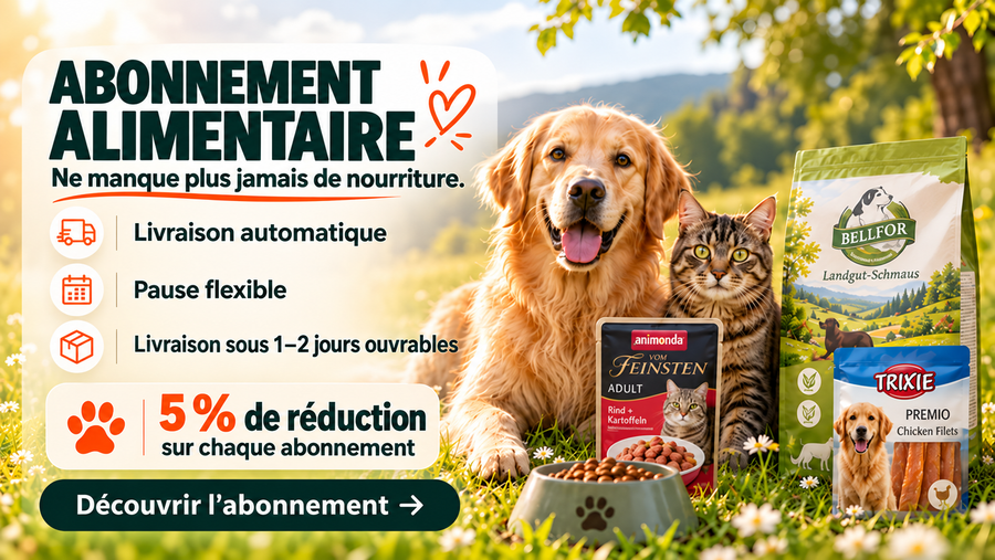 Abonnement alimentaire Purrfect Pets avec 5 % de réduction – livraison régulière à domicile