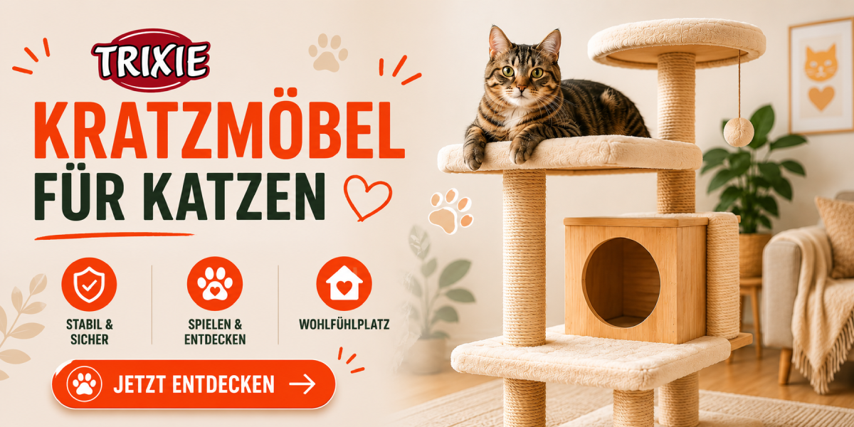 Trixie Kratzmöbel für Katzen – Kratzbaum, Katzenmöbel und Wohlfühlplatz für Katzen bei Purrfect Pets Schweiz