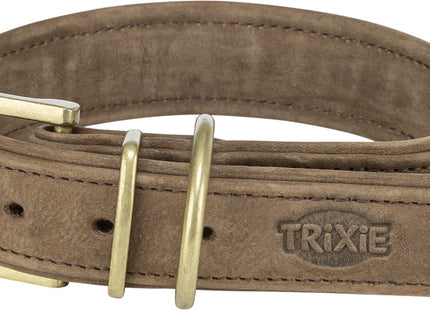 Trixie Pure Halsband Leder braun