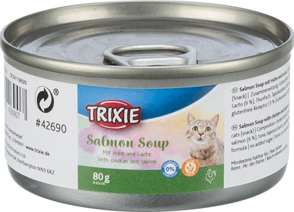 Trixie Salmon Soup mit Huhn und Lachs 80g