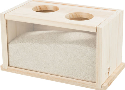 Trixie Sandbad Mäuse/Hamster Holz