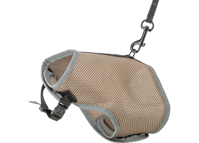 Trixie Softgeschirr, Katze, mit Leine, taupe